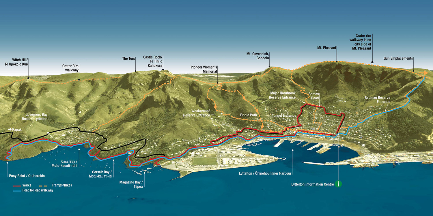 Lyttelton Map